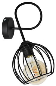 Nástenné svietidlo OXFORD 1xE27/15W/230V čierna