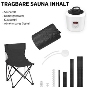 Prenosná parná sauna KPS90 90x90x190 cm (Tovar máme skladom, je možné ho odoslať ihneď. Tovar, ktorý je expedovaný na palete spoločnosťou GEIS je)