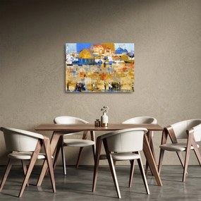 Sklenený obraz - Múr nárekov, Jeruzalem, Izrael (70x50 cm)