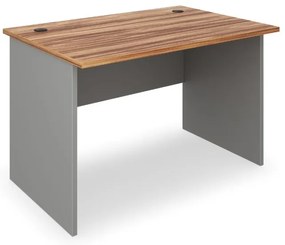 Stôl SimpleOffice 120 x 80 cm, orech vlašský / sivá
