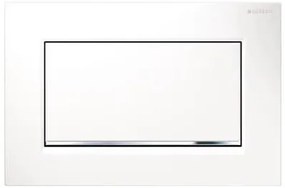 Geberit Sigma30 ovládacie tlačidlo chróm biely 115.893.KJ.1