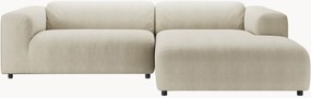 Menčestrová rohová pohovka freistil187, prírodná sivá
