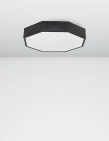 LED stropné svietidlo Eben 40 čierne