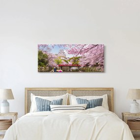 Obraz japonskej čerešne (120x50 cm)