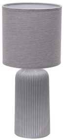ONLI - Stolná lampa SHELLY 1xE27/22W/230V šedá 45 cm