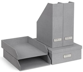 Kartónové organizéry na dokumenty v súprave 5 ks Holger – Bigso Box of Sweden
