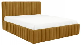 Manželská postel Lirunit, Rozmer postele: 160x200, Dostupné poťahy: Fresh 37