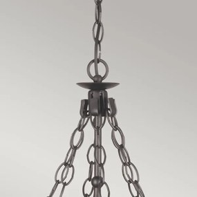 Elstead WR6-GRAPHITE - Luster na reťazi WARWICK 6xE14/60W/230V