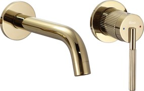 Rea Argon, umývadlová batéria pod omietku + montážny systém BOX, zlatá lesklá, REA-B7809