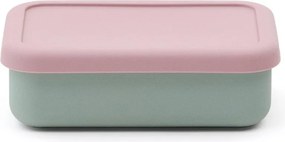 Ružový/tyrkysový silikónový detský desiatový box Lili – Kave Home