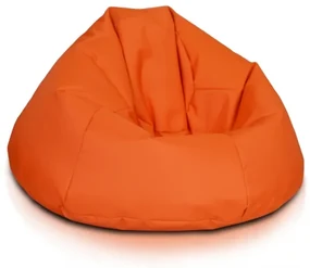INTERMEDIC SK - Sedací vak MAXI 140x70 cm z polyesteru | rodinný vak, veľké kreslo, 570 l Farba: NC14 - Čierna (Polyester)