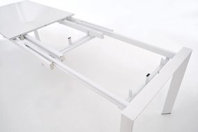 Jídelní rozkládací stůl Yale 130/210 cm bílý
