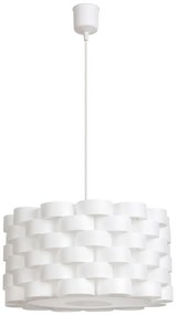 RABALUX Závesné moderné osvetlenie ANDY, 1xE27, 60W, biele