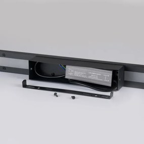 Brilagi - LED vonkajšie nástenné svietidlo LUNA LED/30W/230V 3000K IP65 150 cm čierne CRI 90