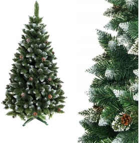 Foxigy Vianočný stromček Borovica 180cm so šiškami Luxury Diamond