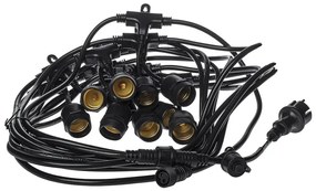 LED svetelná reťaz Basic1, 15m, (bez žiaroviek), b