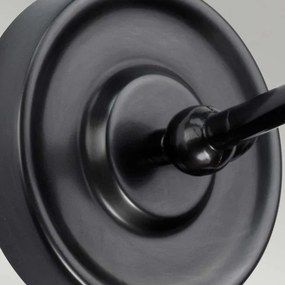 Elstead PV1-OB - Nástenné svietidlo PROVENCE 1xE27/60W/230V čierna