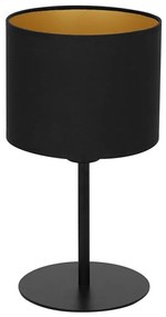 Luminex Stolná lampa FRODI 1xE27/60W/230V čierna LU3185
