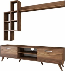 Mia Walnut TV nástenná jednotka