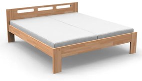 DREVONA Masívna manželská posteľ NELA 160x200 buk