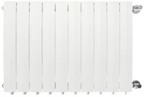 Terma Bergamo 590x800 vodný radiátor White Matt LP