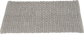 Sivá textilná kúpeľňová predložka 50x80 cm Ecoli – Wenko