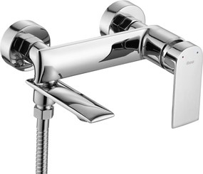 Rea Veneta, vaňová batéria s ručnou bodovou sprchovou súpravou, chrómová, REA-B6424
