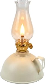 BRILAGI - Petrolejová lampa MERLIN biela