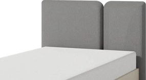 Posteľ Lucky 90x200 cm, béžová