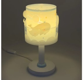 Dalber 61171T - Detská lampička WHALE DREAMS 1xE14/8W/230V modrá