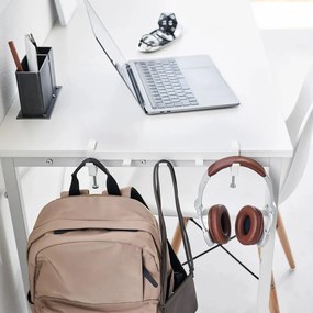 Matne biely nastaviteľný oceľový háčik Tower – YAMAZAKI