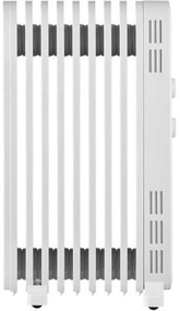 Sencor - Olejový ohrievač s 9 rebrami 800/1200/2000W/230V biely