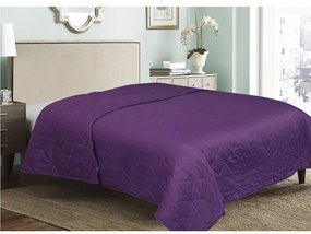 Prikrývka na posteľ Ala/0006/ fialový