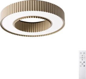 Brilagi - stmievateľné stropné svietidlo LUMIX LED/48W/230V 3000-6000K, béžové, priemer 50 cm + diaľkové ovládanie