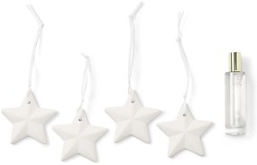 Vonné vianočné prívesky, 4 ks