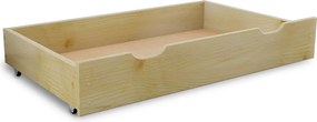 Úložný box pod posteľ 98 cm borovica