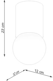 Sollux SL.1191 - Bodové svietidlo BOOMO 1xG9/8W/230V
