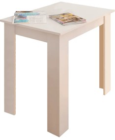 Jedálenský stôl TARINIO, biely