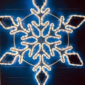 DECOLED LED svetlo XI, závesné, priemer 88 cm, teplá biela