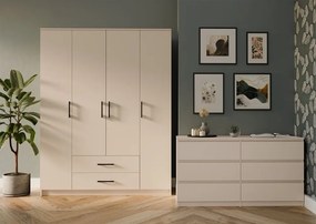 Šatní skříň Romana 160 cm kašmír