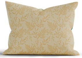 Bavlnená obliečka na vankúš Renforcé 70 × 90 cm - Gabriela tmavo zelená