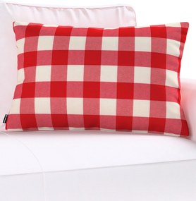 Karin - jednoduchá obliečka, 60x40cm farba produktu červená látka vzorované