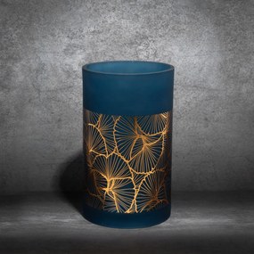 Dekoračná váza MUSA 15x25 cm tyrkysová