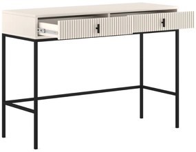 Toaletní stolek Maggiore 104 cm kašmír/černý