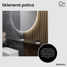 Atypické zrkadlo s LED osvetlením G8