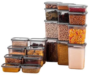 Plastové dózy v súprave 20 ks na potraviny Fresco – Hermia