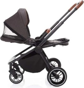 Zopa športový kočík MOVE CROSS + nánožník a pláštenka - rocky grey (black)