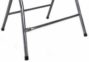 Garthen BISTRO 41003 Párty stolík skladací vrátane elastického poťahu 80 x 80 x 110 cm