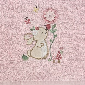 Detský uterák BABY 50x90 cm ružová