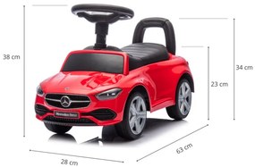 Odrážadlo MERCEDES C-Class S červené